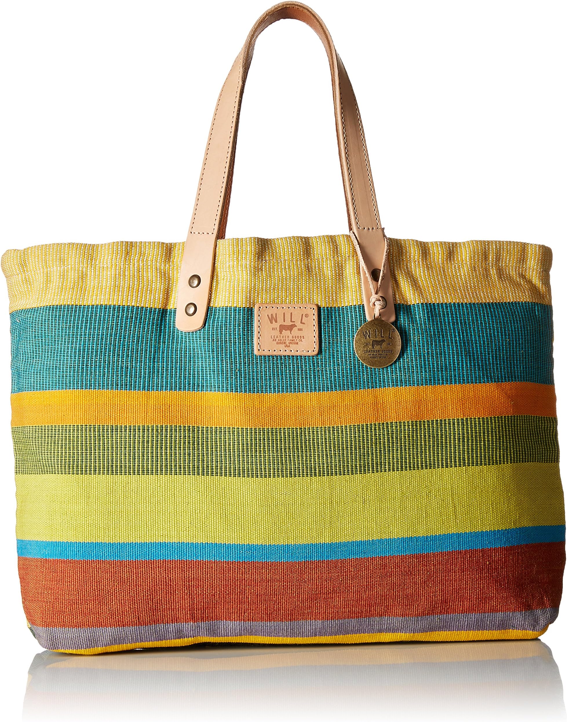 Will Leather Goods Goods Reversible Weaver's House Carry All