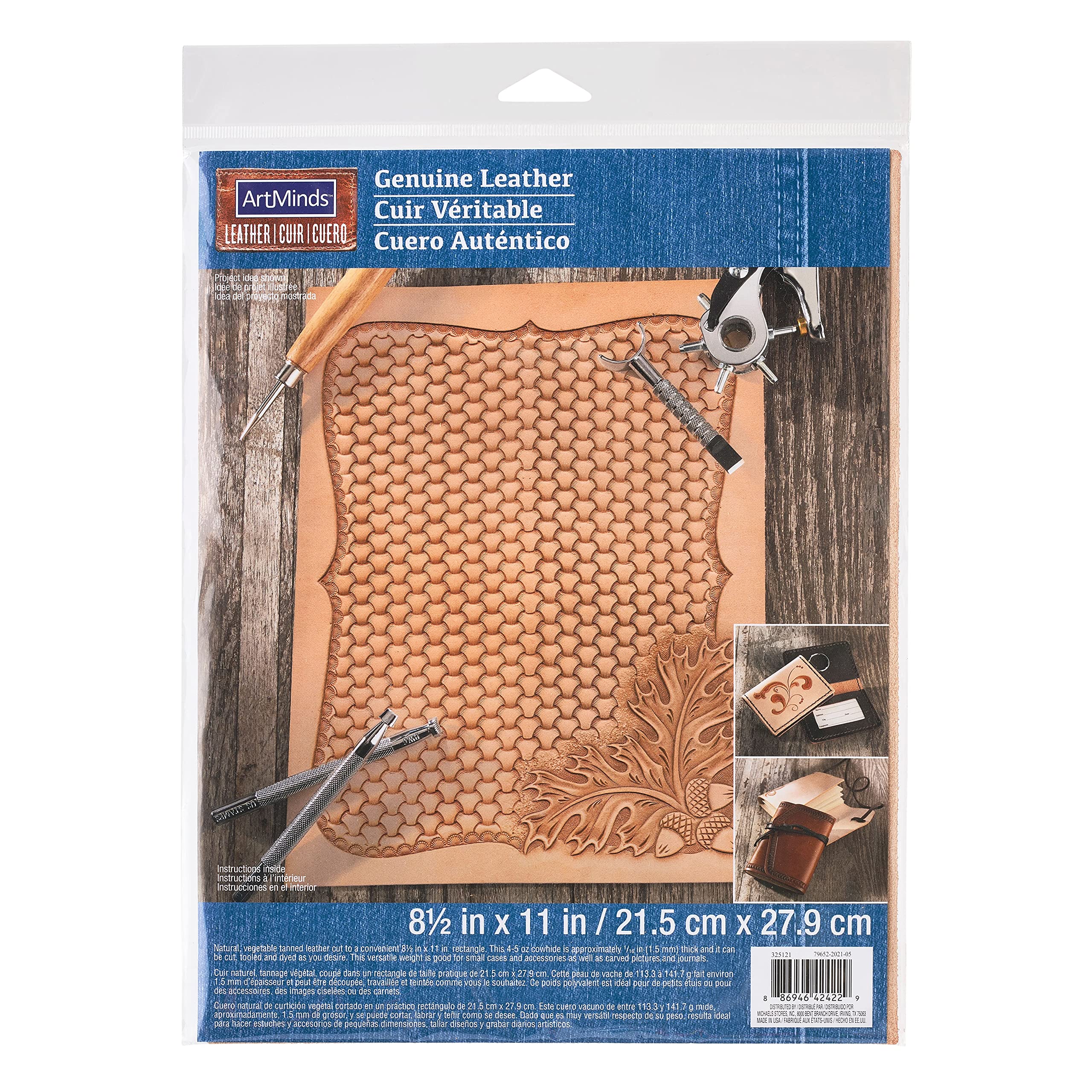 Leather Tooling Piece by ArtMinds™