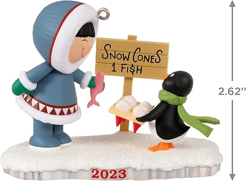Miniatura 5 de Hallmark Keepsake Adorno de Navidad 2023, amigos helados 2023, regalos de muñeco de nieve