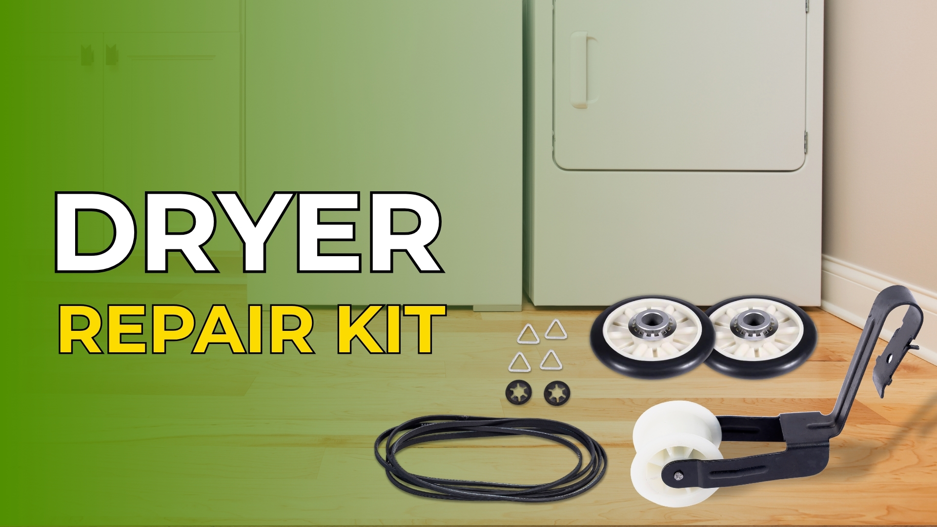 Amazon.com: AZH Dryer Repair Drum Roller Kit Replacement For