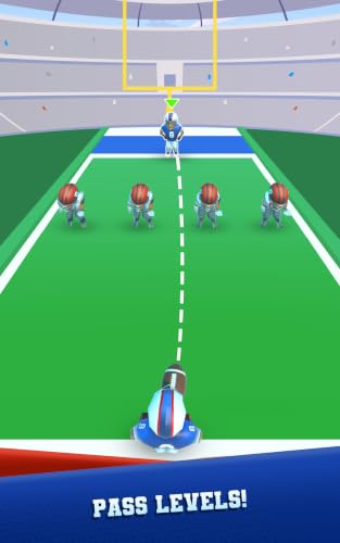 Perfect QB Pass: American Football Game
