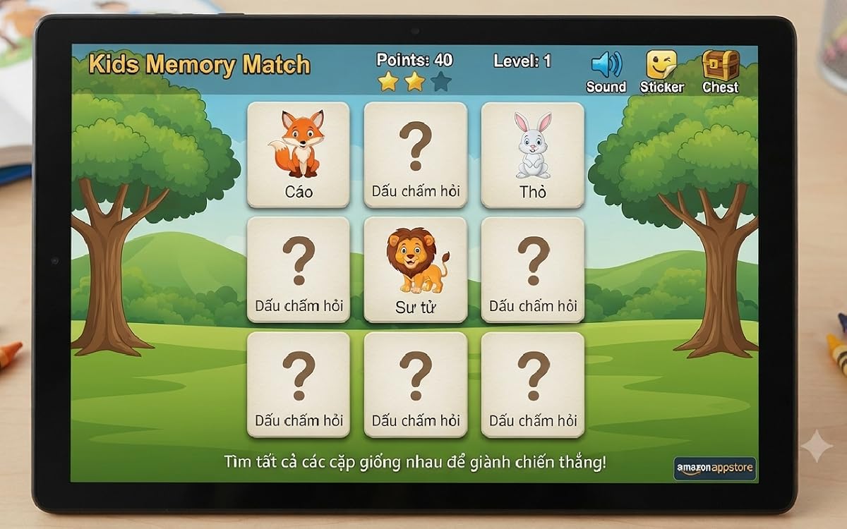 Kids Memory Match: Animal Puzzle — view 3