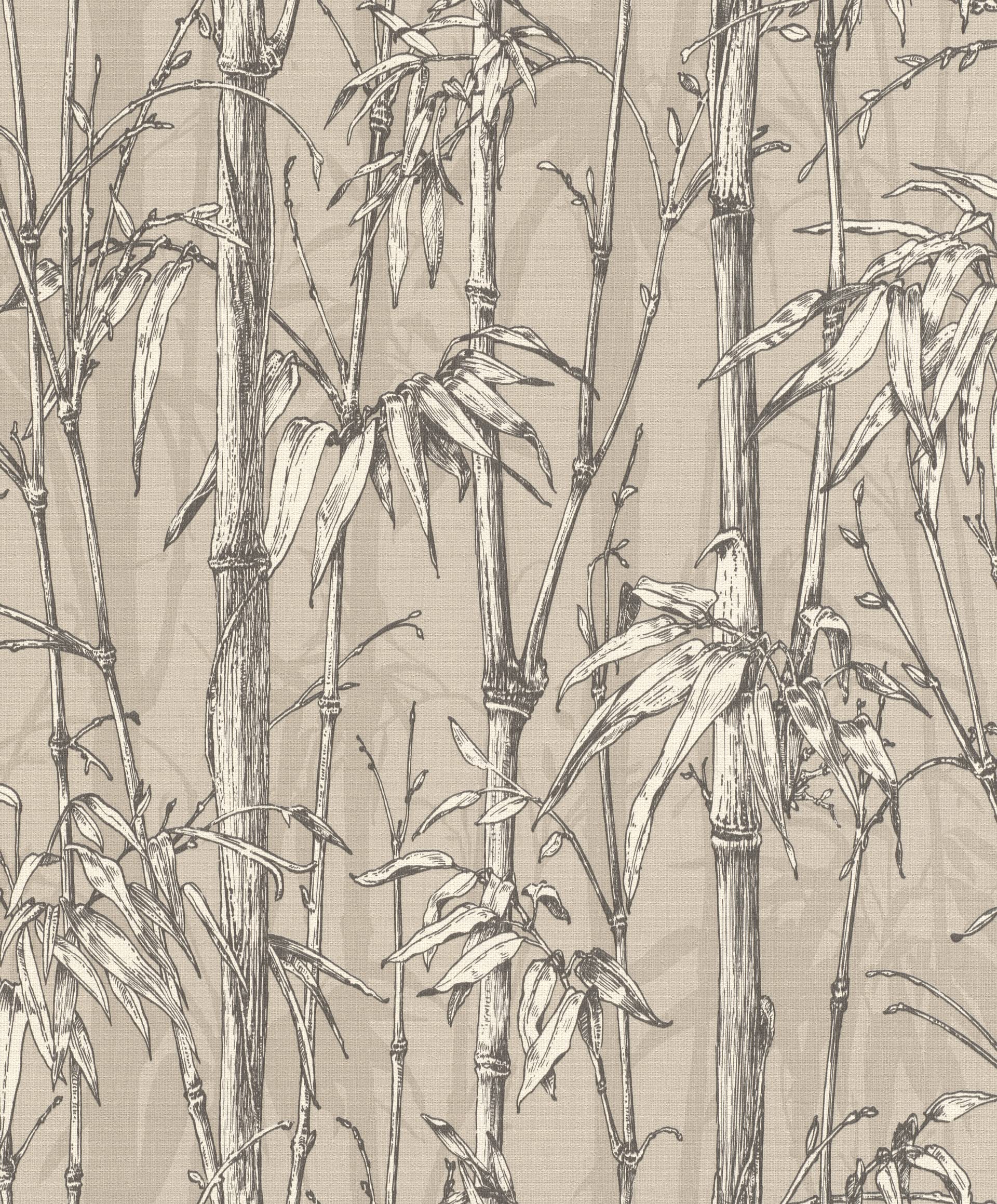 Rasch Beige Paperhangings Non Woven Wallpaper (Botanical) White 10,05 M X 0,53 M Florentine Iii 484861