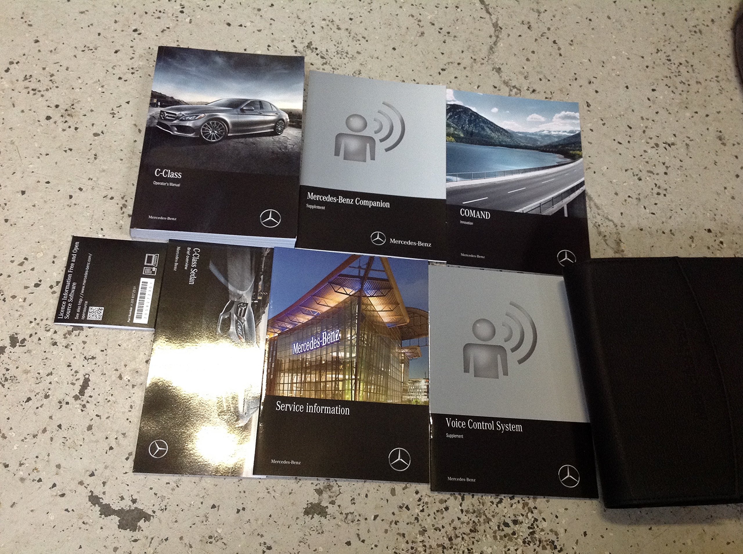 2018 MERCEDES BENZ C CLASS SEDAN Owner Owners Operators Manual SET Factory OEM