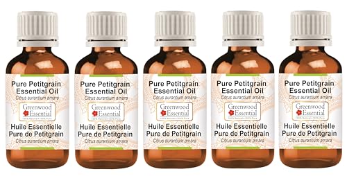 Huile essentielle de petitgrain distillée à la vapeur Citrus aurantium