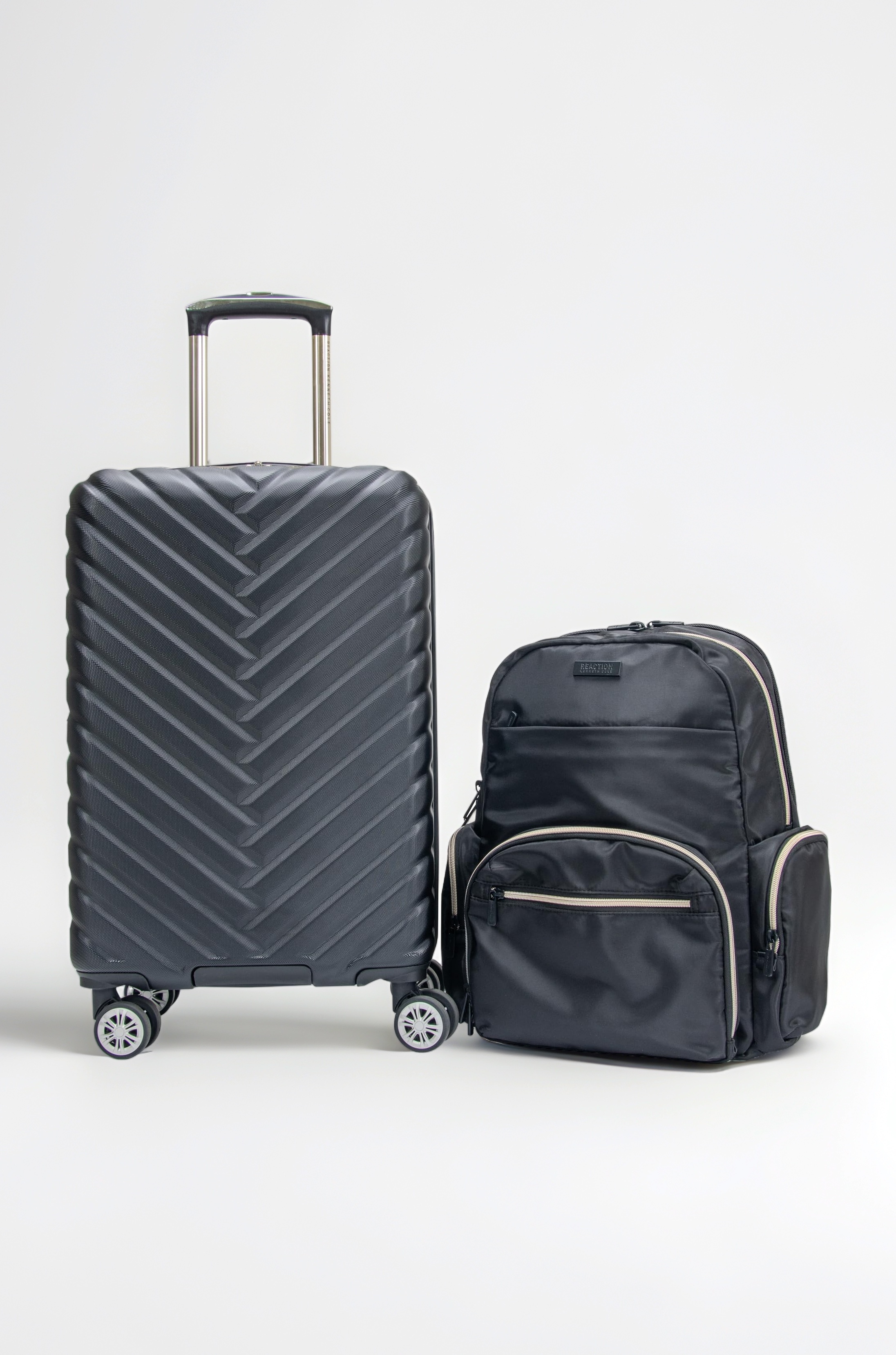 Kenneth Cole REACTION Women's Sophie Backpack Silky Nylon Laptop & Tablet RFID Bookbag