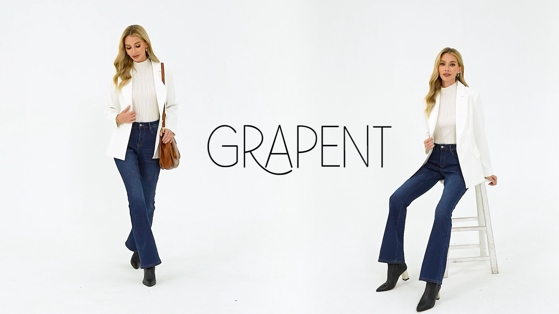 CZFSWT Jeans Acampanados Para Mujer, Jeans Acampanados De