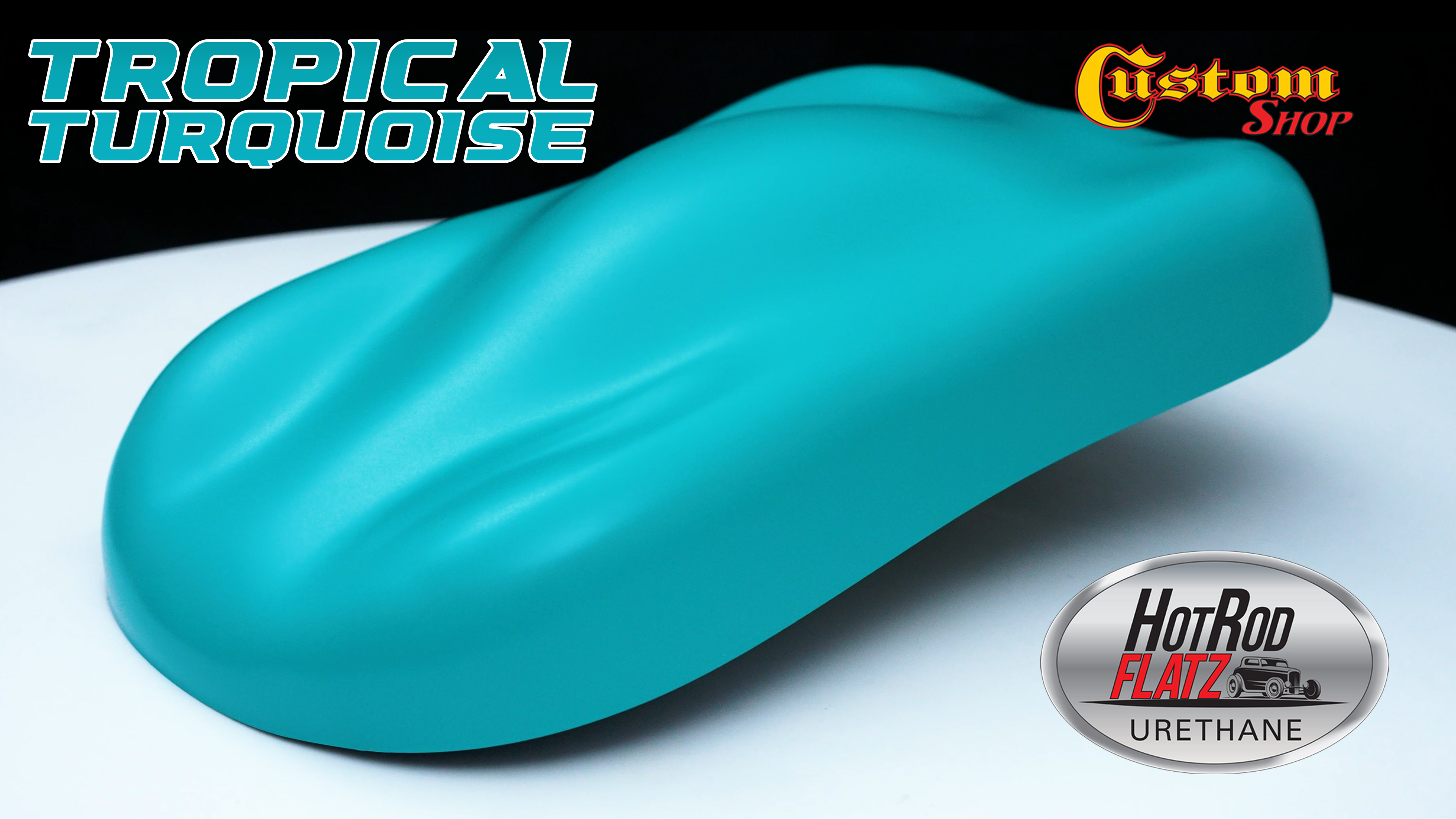 Amazon.com: Custom Shop - Tropical Turquoise - Hot Rod Flatz Flat