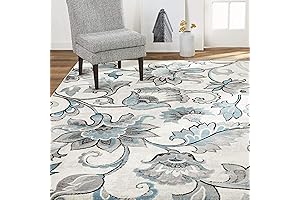 Boho Bliss: Home Dynamix Odesa Teal and Gray Area Rug