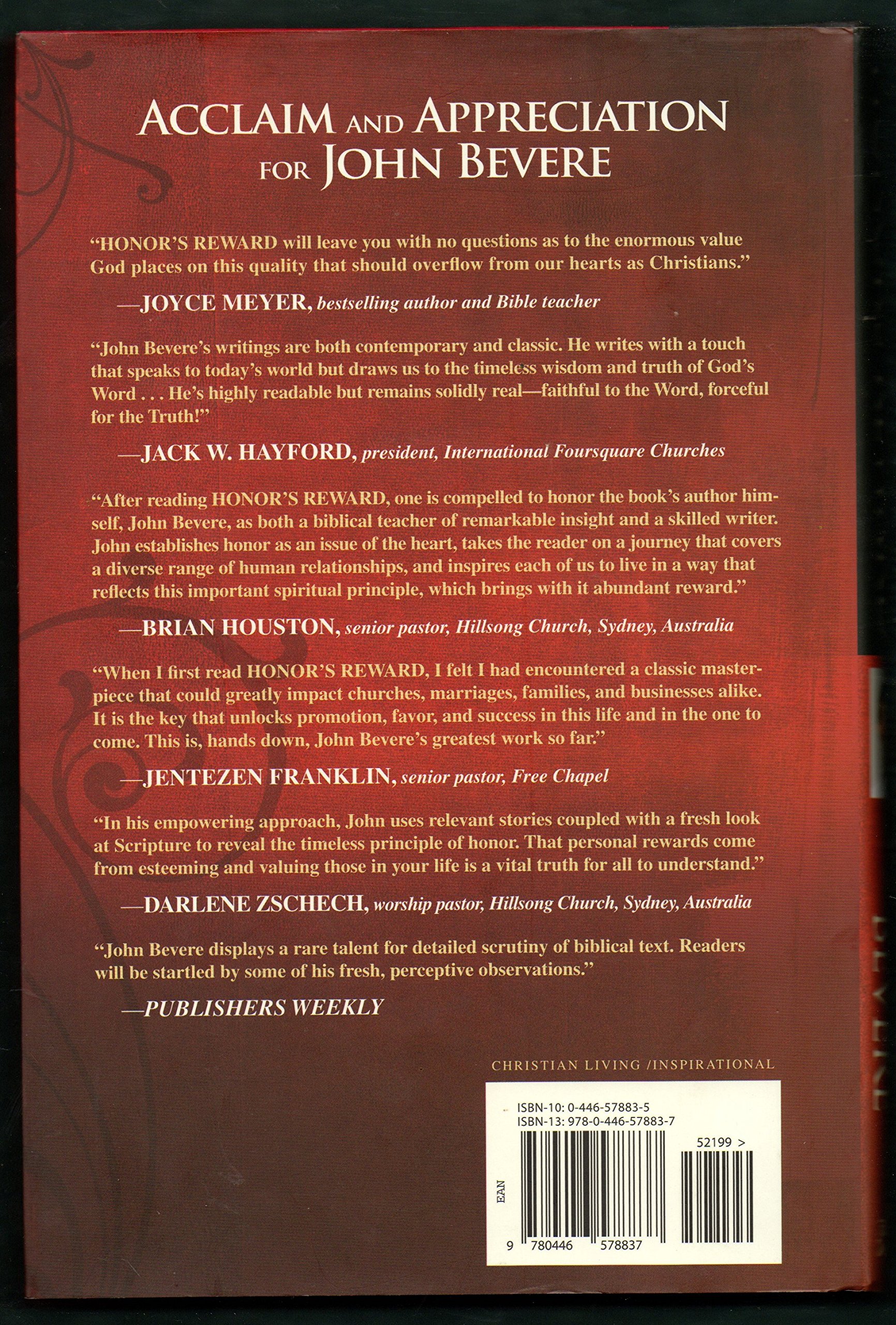 Honor's Reward: How to Attract God's Favor and Blessing - Image 2