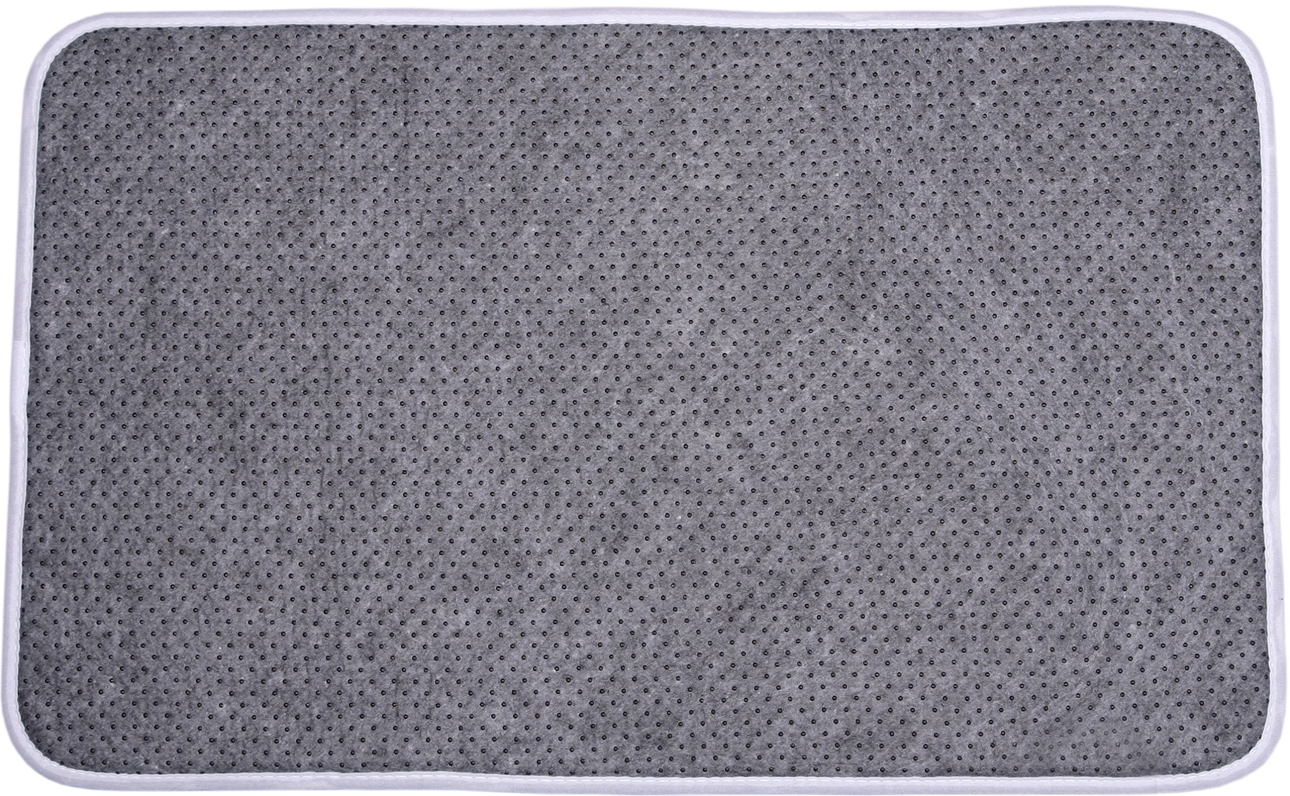Sanilo Badteppich, viele schöne Badematten zur Auswahl, Badvorleger sehr weich und rutschfest, waschbar und schnelltrocknend (70 x 110 cm, Sanibel)