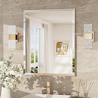 Beveled Mirror For Bathroom Picks collage image 1