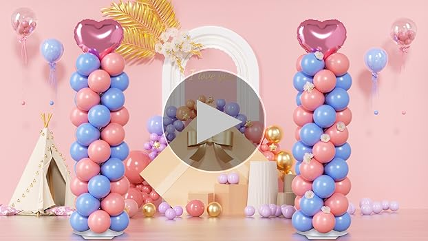 Amazon.com: Toosci 2025 Upgraded Balloon Column Stand Kit, 7