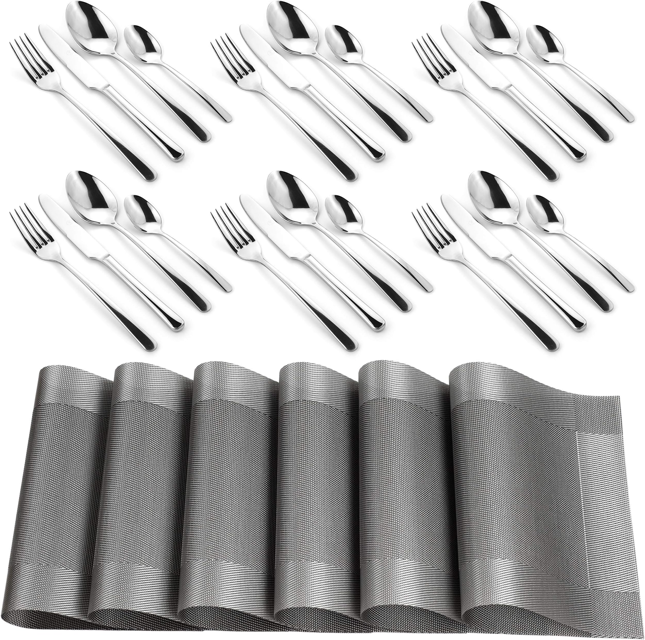 Restaurant Quality 24 Piece Cutlery Set