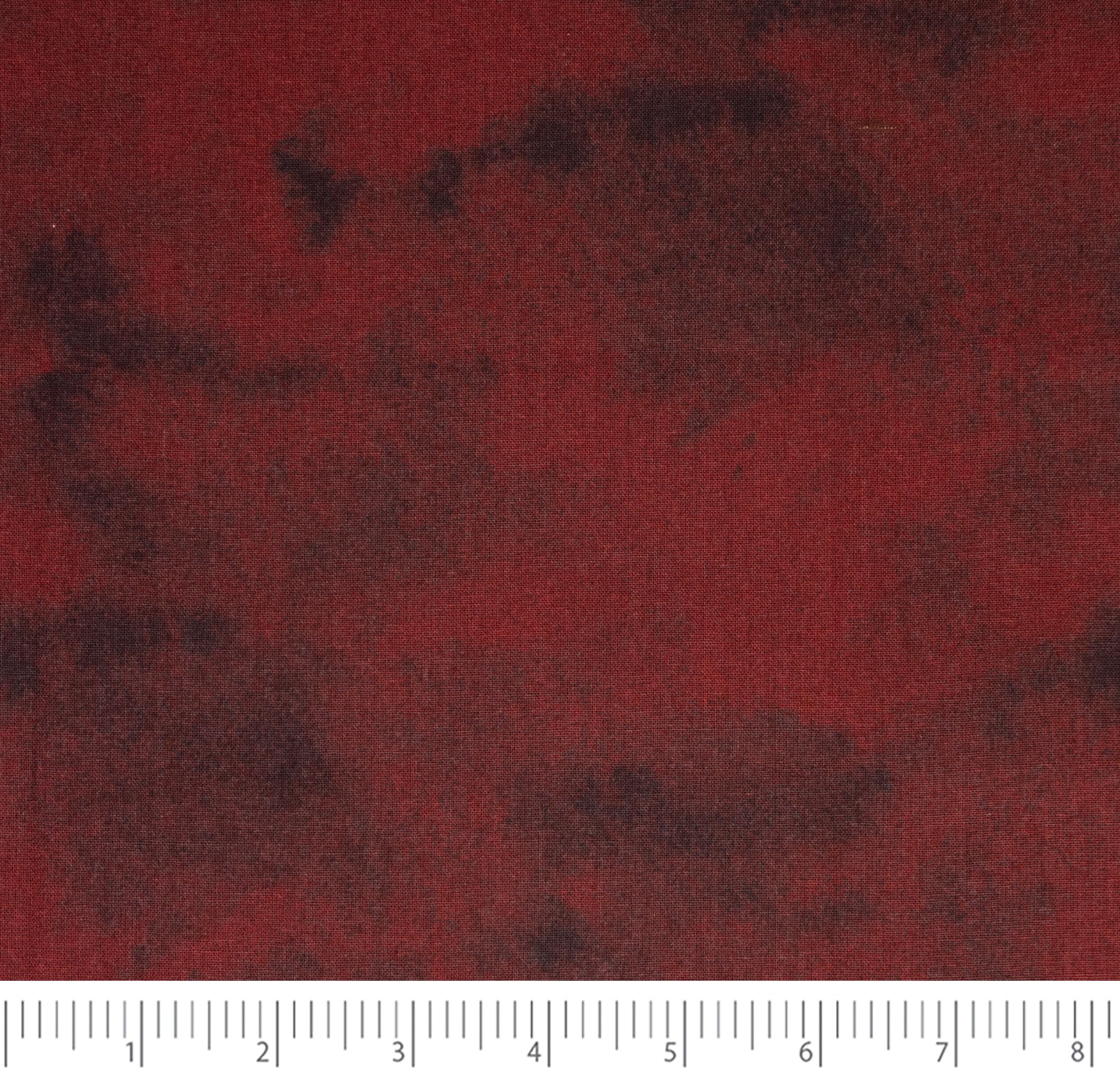 Singer Print Fabric, 100% Cotton, Tone On Tone Dark Red