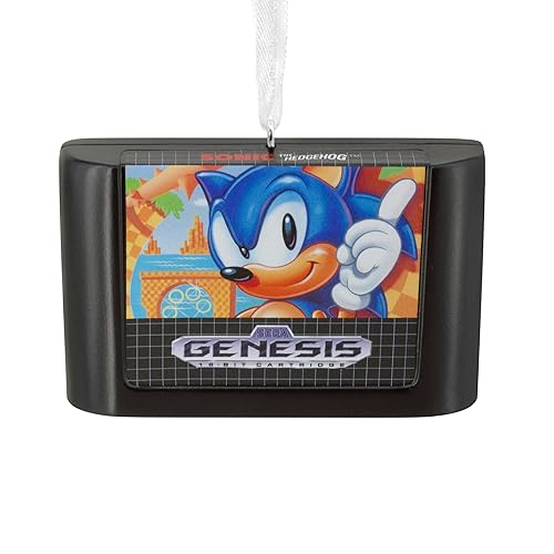 Hallmark Sonic The Hedgehog Game Cartridge Christmas Ornament - Sonic Game Cartridge