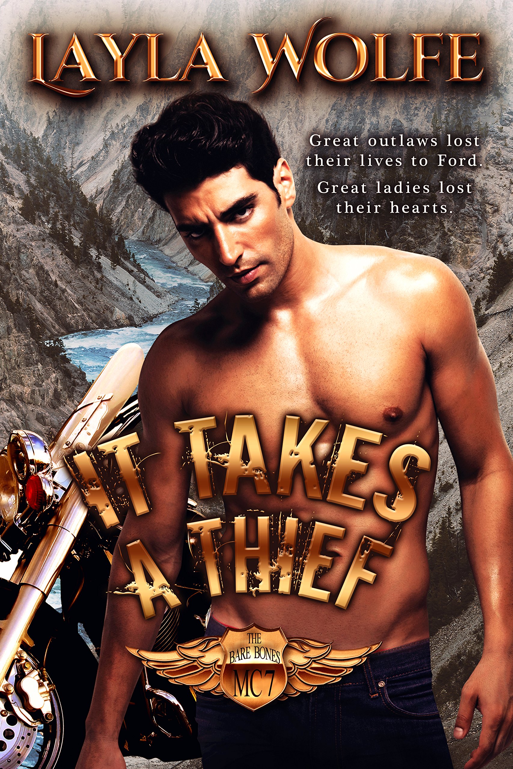 It Takes a Thief: A Motorcycle Club Romance (The Bare Bones MC Book 7)