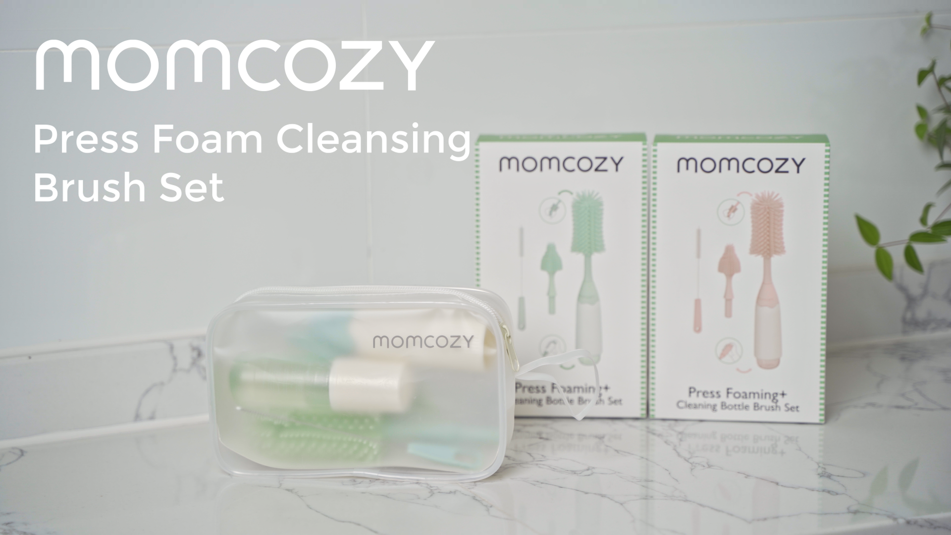 Amazon.com: Momcozy Bottle Brush Kit with Push-Press Foam Design