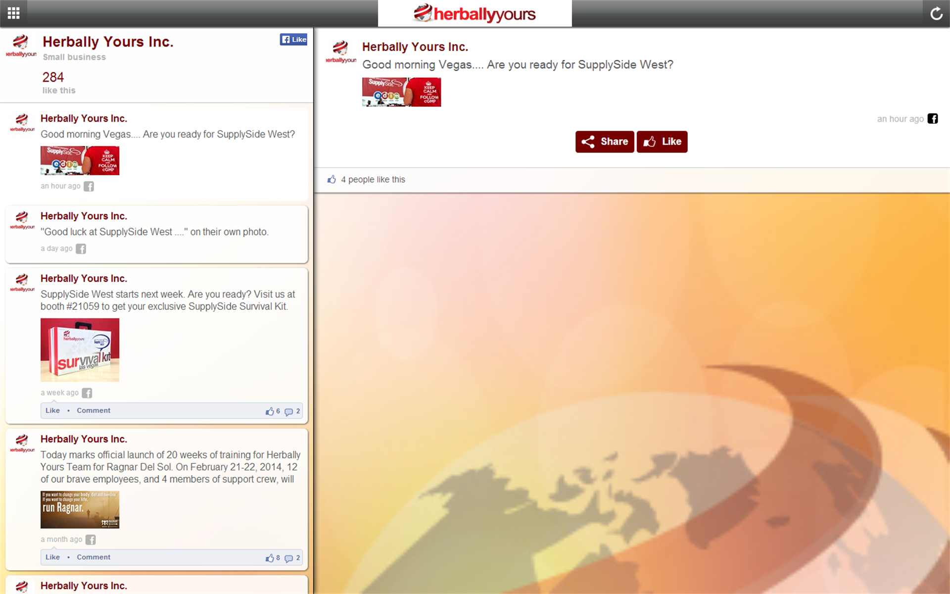 Herbally Yours App on Amazon Appstore