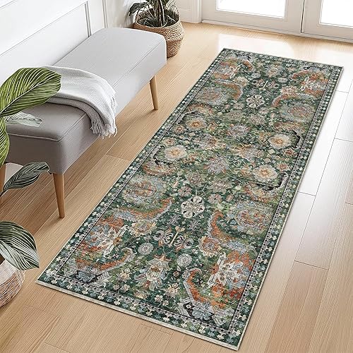 Miniatura 43 de RUGSURE Alfombras de Área Lavables – Perfectas para Sala de Estar, Dormitorio, Habitación de los Niños, Guardería – Resistentes a las Manchas y al
