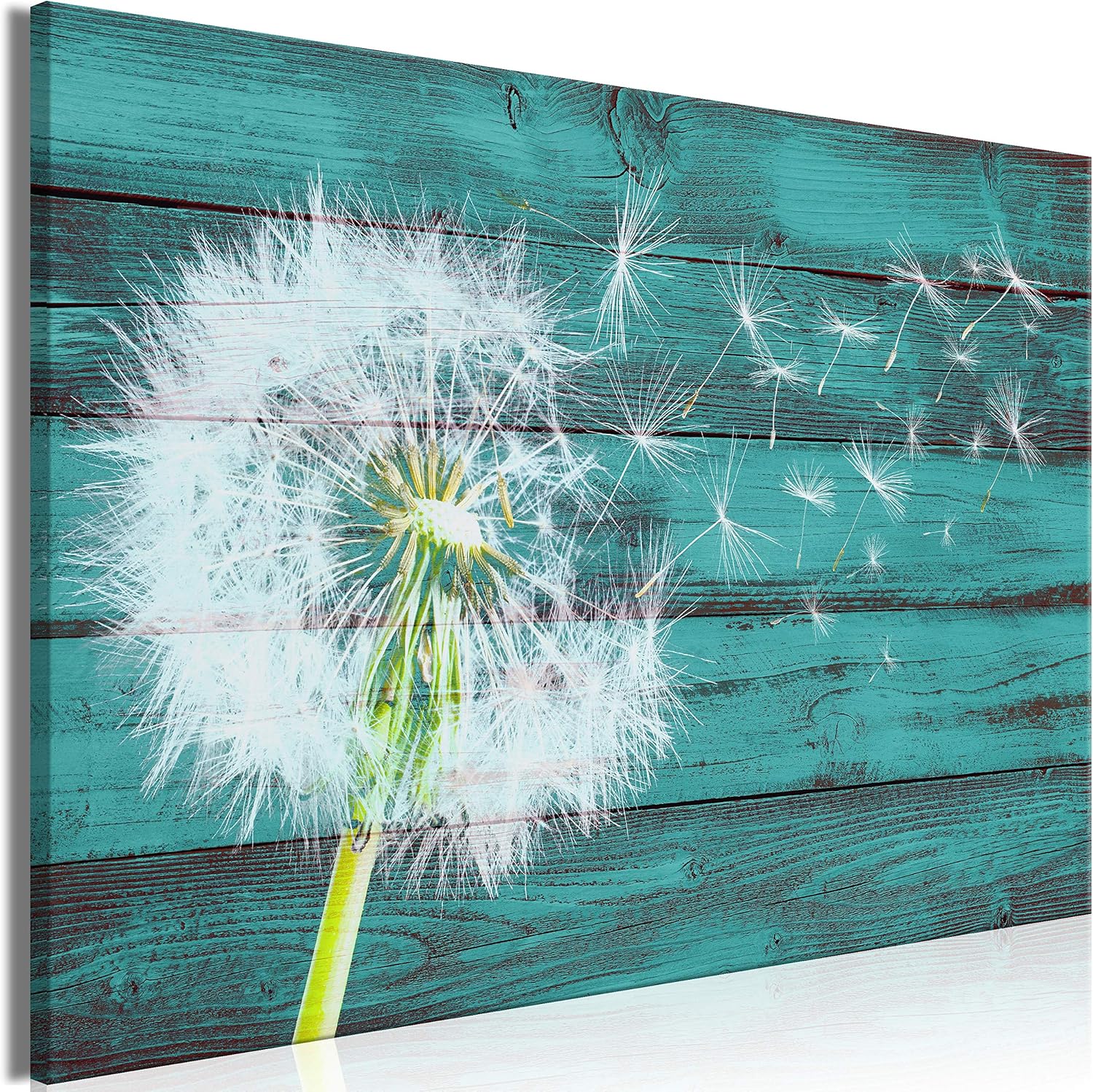 artgeist Canvas Wall Art Print Dandelion 24x16 in 1pcs