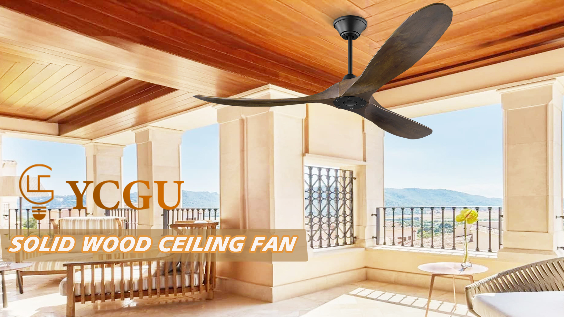 Amazon.com: YCGU 52 Inch Ceiling Fan without Lights, Farmhouse