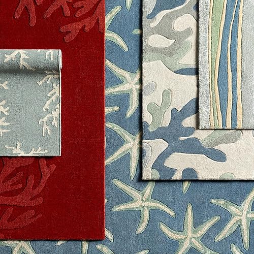 Miniatura 7 de MarkDay - Alfombras de área Hounslow de 9 x 12 pulgadas color verde y marfil para sala de estar dormitorio o cocina 9 x 13 pies