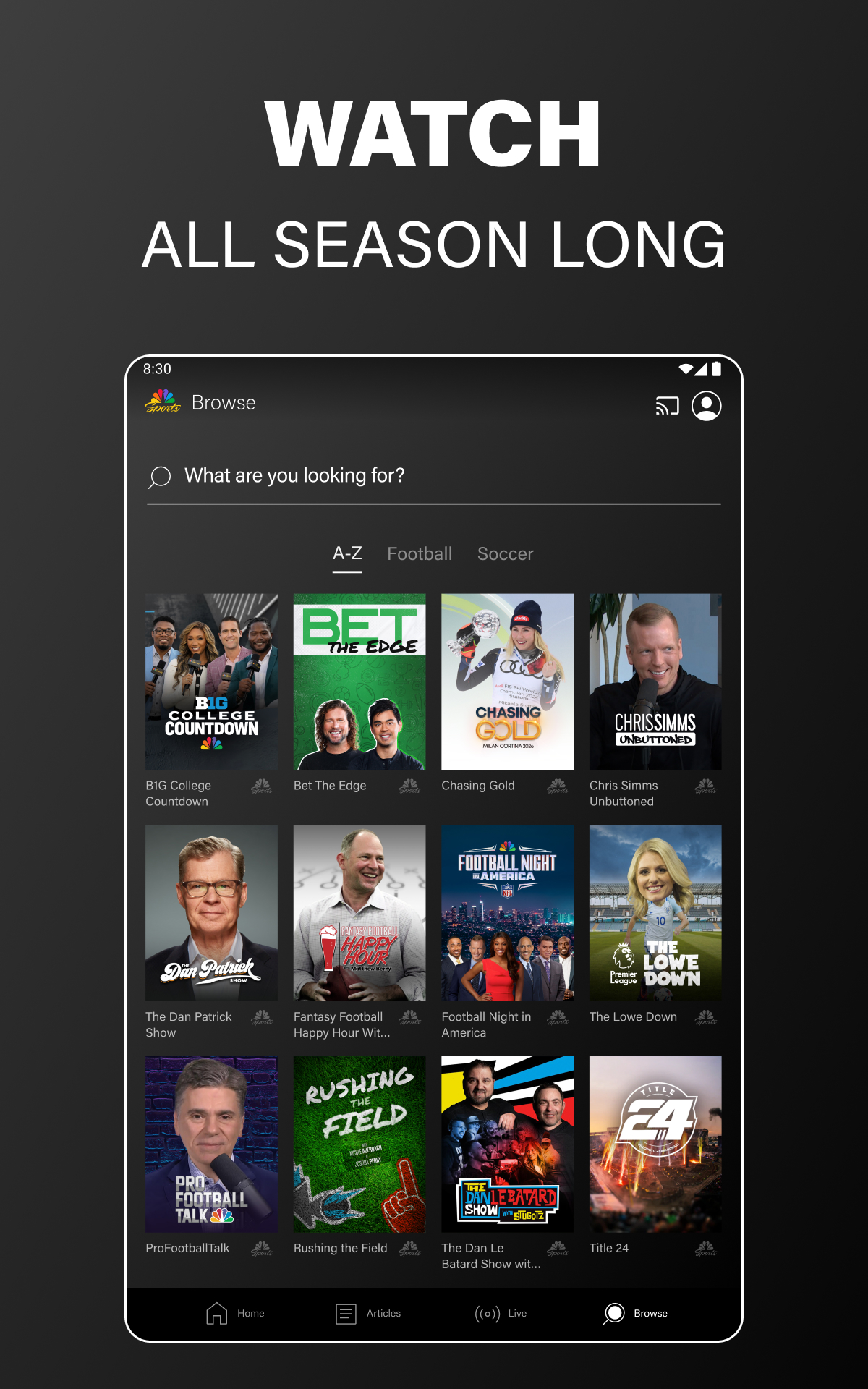 NBC Sports - App on Amazon Appstore