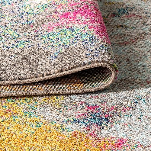 Miniatura 5 de JONATHAN Y Alfombra abstracta moderna para interiores, 3 x 5, contemporánea POP, transitoria, fácil limpieza para sala de estar, dormitorio, cocina,