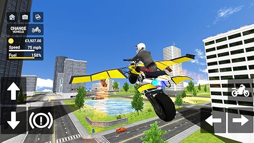 Flying Motorbike Simulator