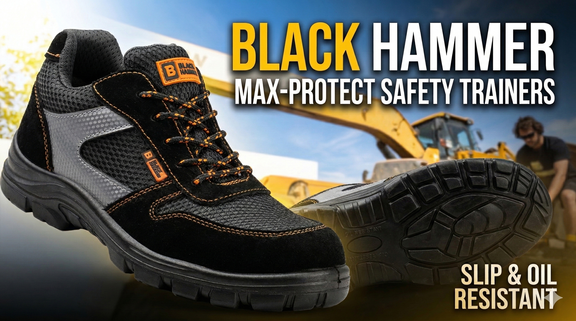 Black Eagle Safety 50 mid, Actief ademende werklaarzen: Workwear voor iedere situatie