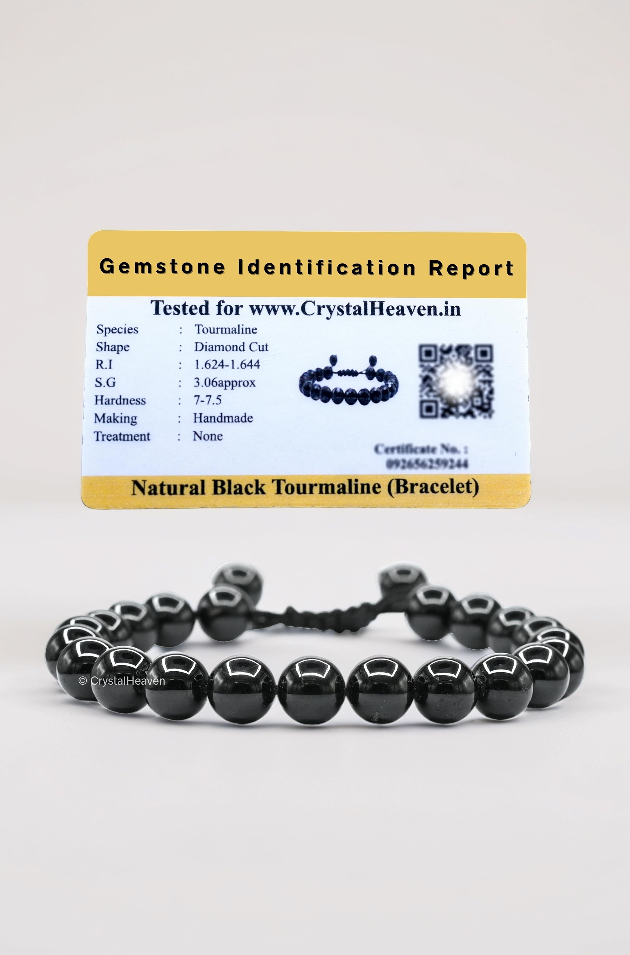 Natural Healing Crystal Bracelet for Women Men - AAA Grade Original Healing Gemstone Adjustable Bracelet for Yoga Reiki Meditation Feng Shui