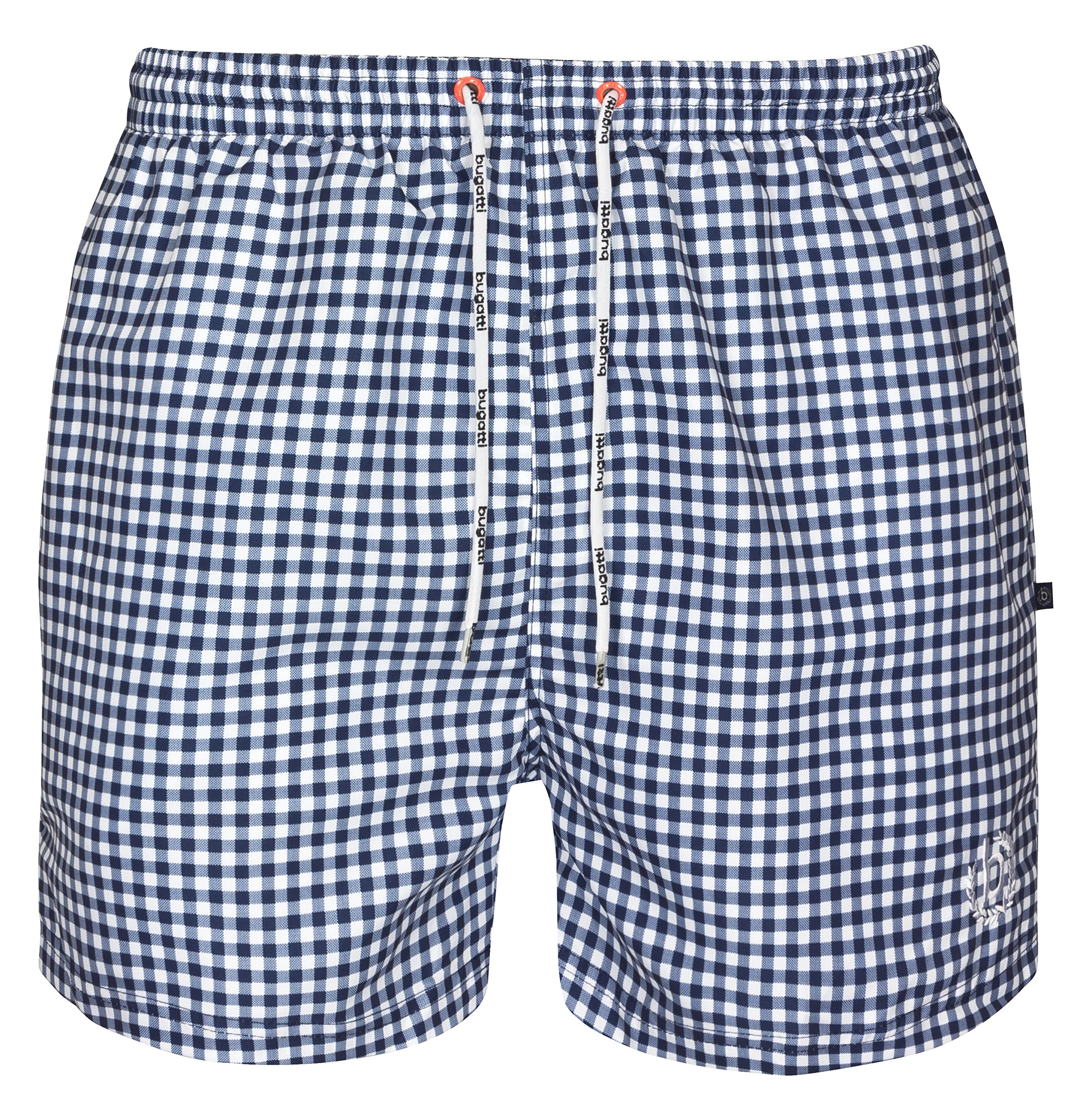 Bugatti - Bañador para hombre, diseño de cuadros, color azul o verde