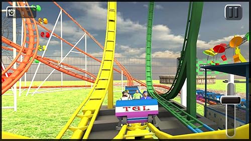 Crazy Roller Coaster Ride