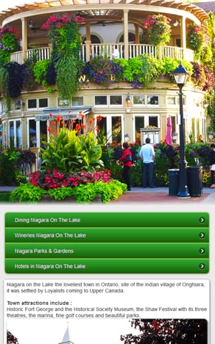 Niagara Travel Guide - Niagara Falls & Niagara On The Lake Attractions