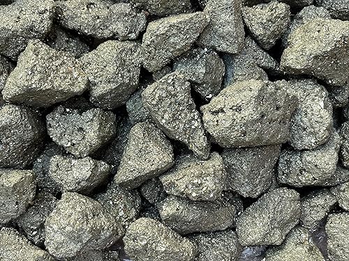 GAF TREASURES Cristales de pirita crudos al por mayor, piedra de pirita natural, cristales de pirita ásperos naturales, pirita en bruto, cristales