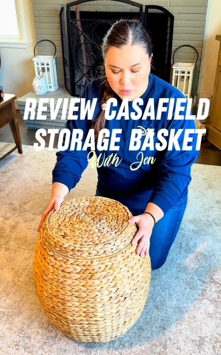 Watch Review of Casafield Storage Basket with Lid on Amazon Live