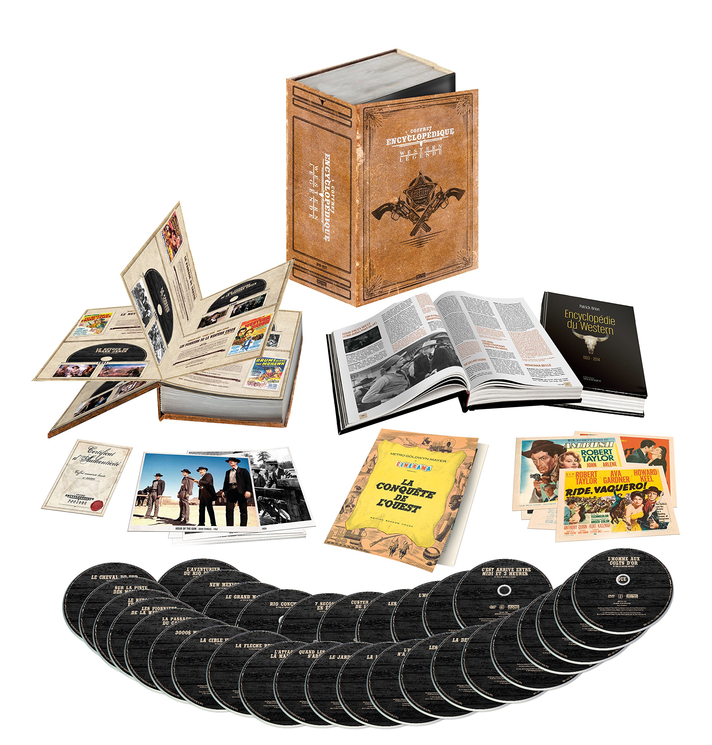 Coffret encyclopédique de luxe du western