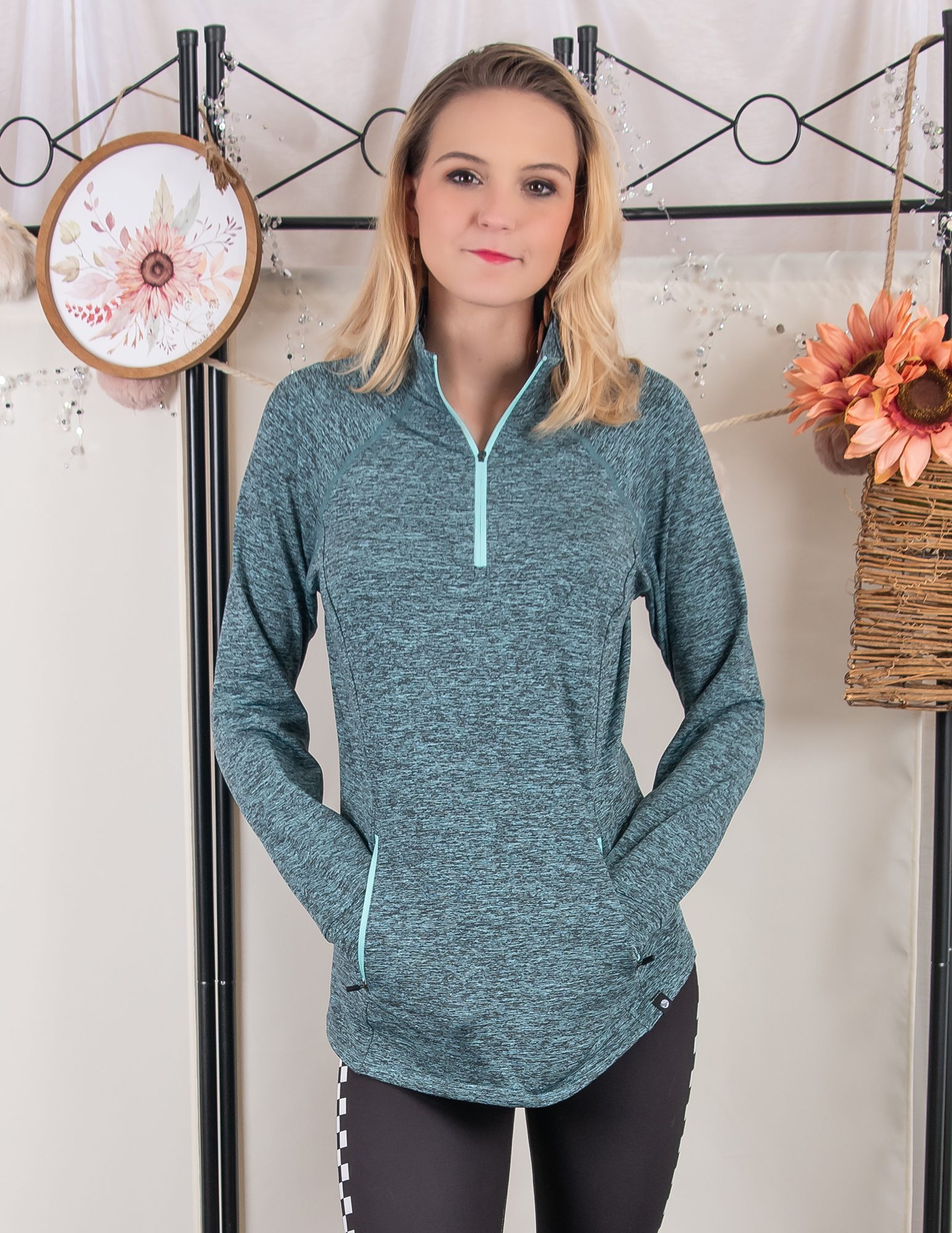 Amazon.com: Soneven Women's Thermal Fleece Running Shirts Warm