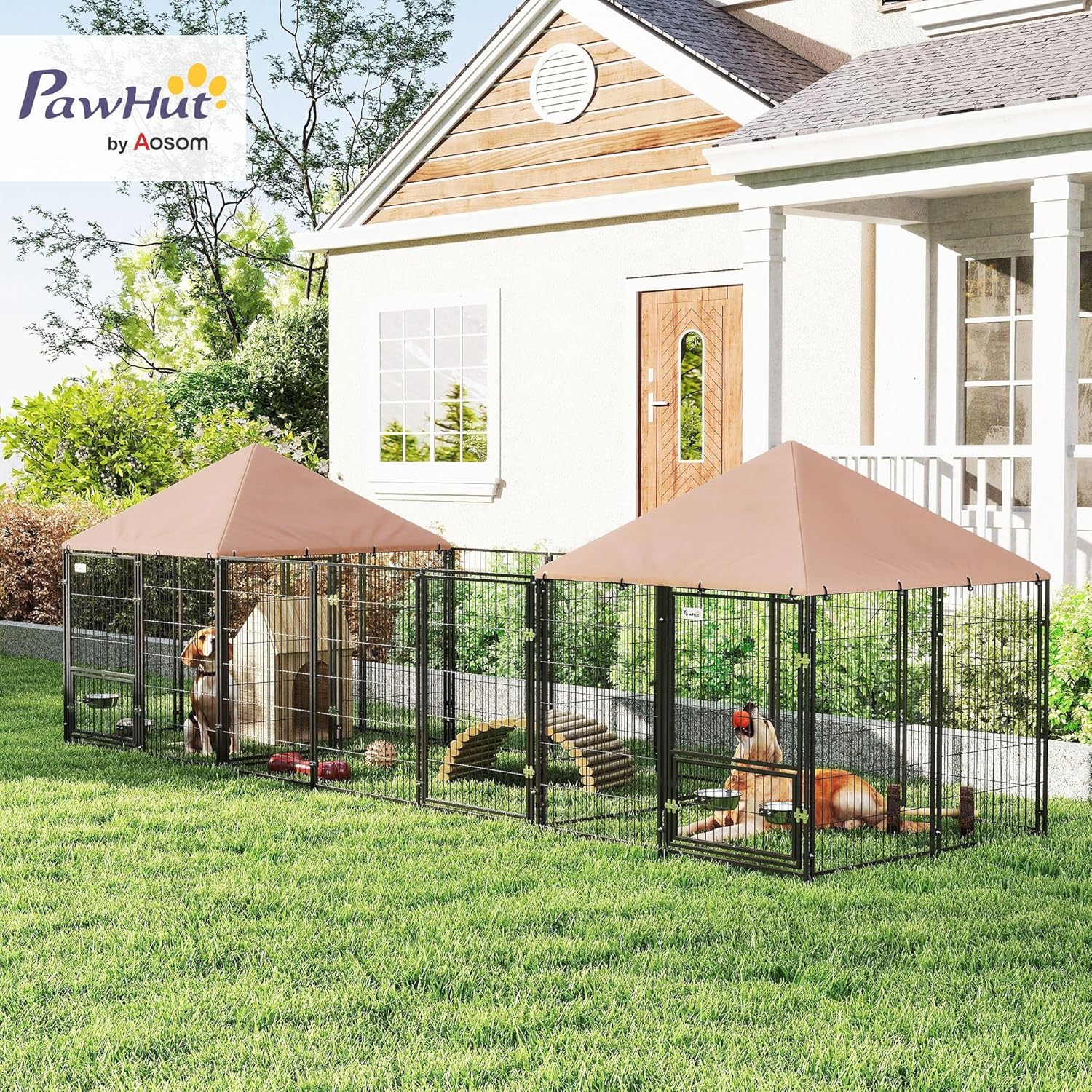 Ultimate Comfort: Review of the PawHut Outdoor Dog Kennel for Large Breeds