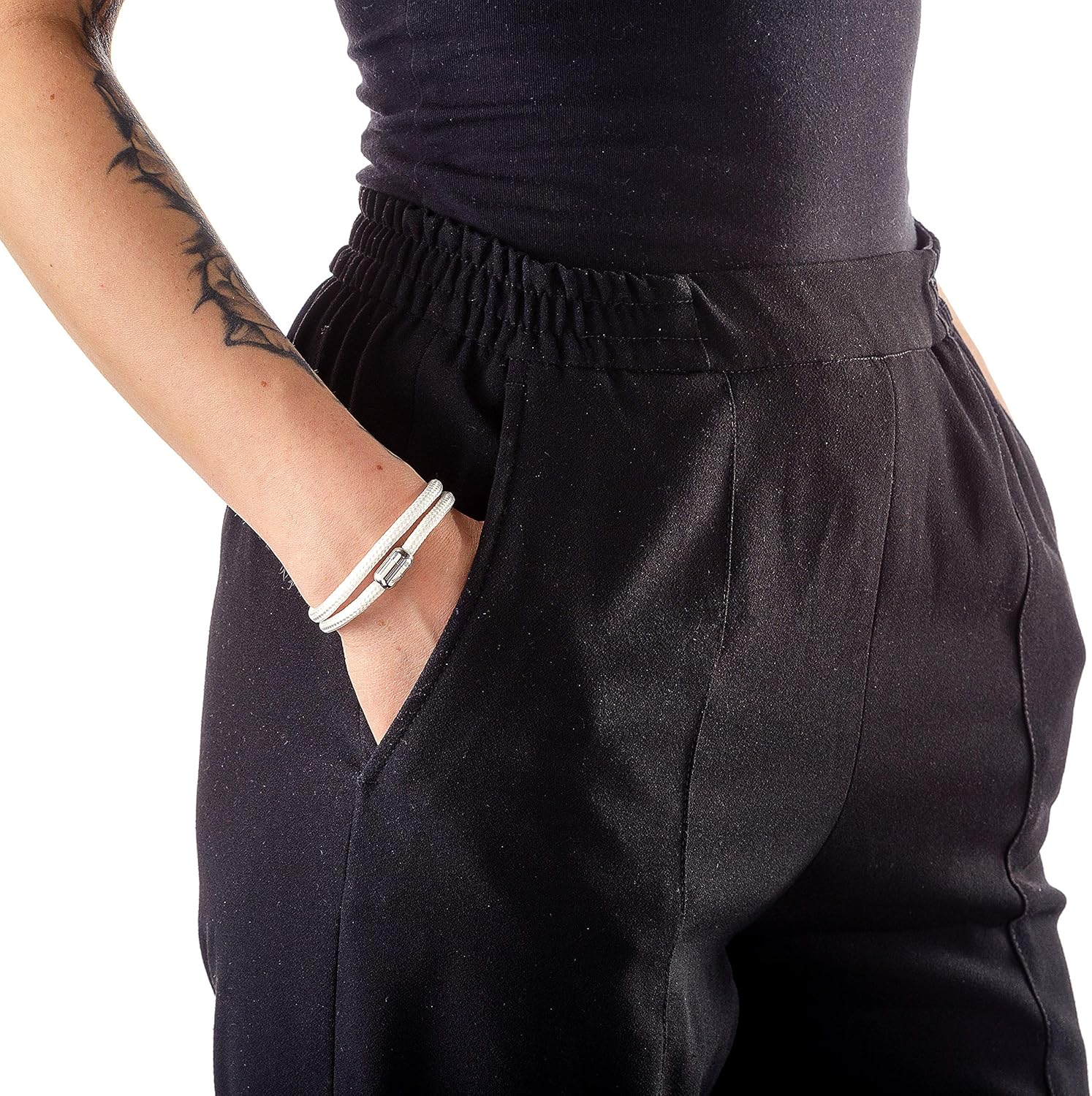 Wind Passion - paracord bracelet for women - bracelet for men - magnetic bracelet for men - rope bracelet for men - wrist bracelet - bracelet with magnetic clasp - Image 4