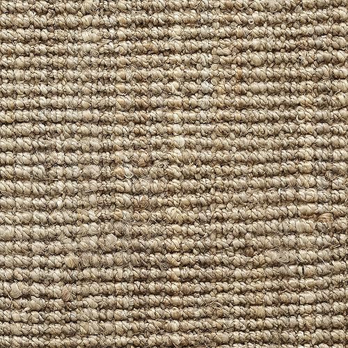 Miniatura 4 de Superior Alfombra de interior trenzada de yute para áreas pequeñas, decoración moderna y estética del hogar para entrada, sala de estar, comedor,