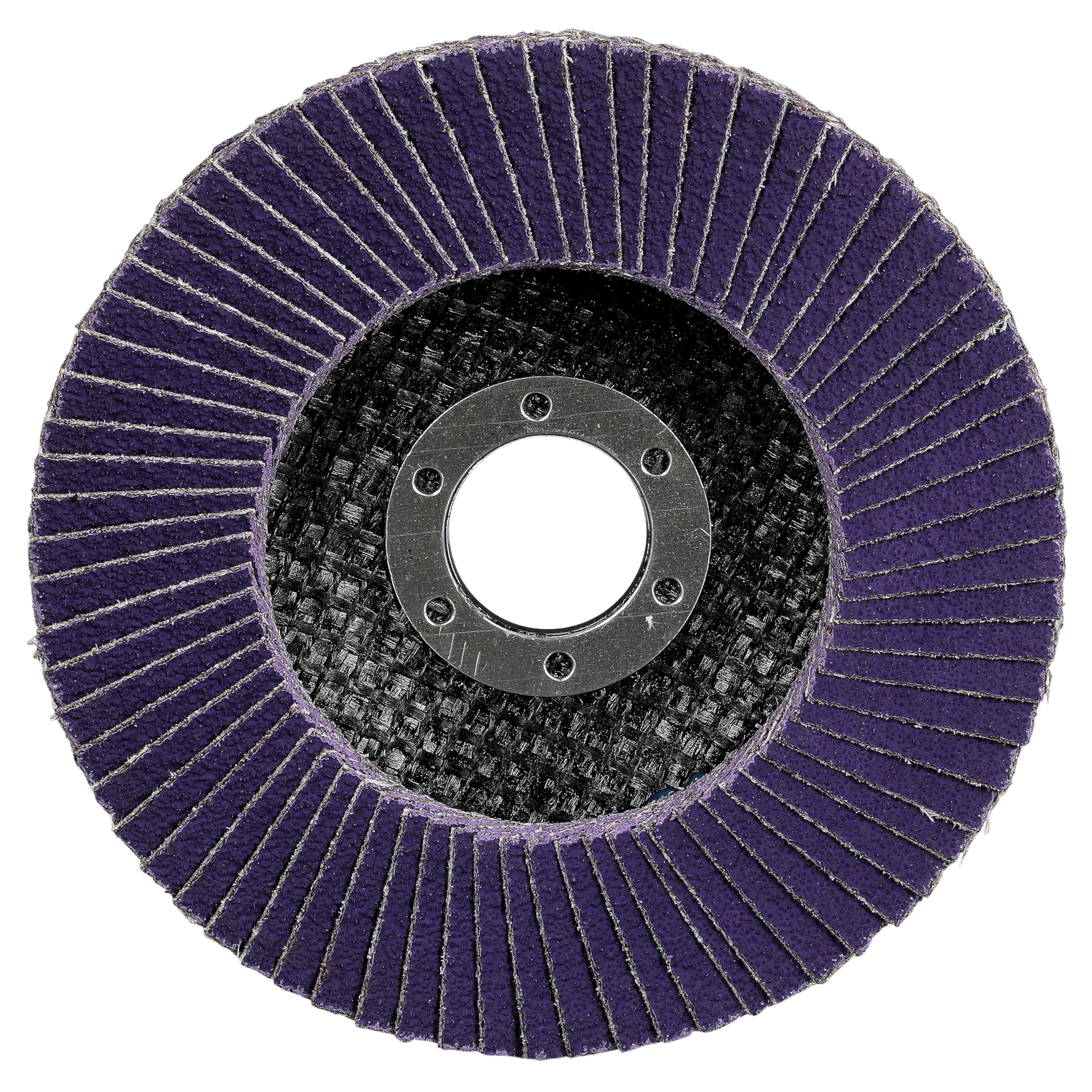 3M Cubitron 3 Disco de láminas 1169F, 80+, T29 cónico, 115 mm x 22, 23 mm | 10 por paquete