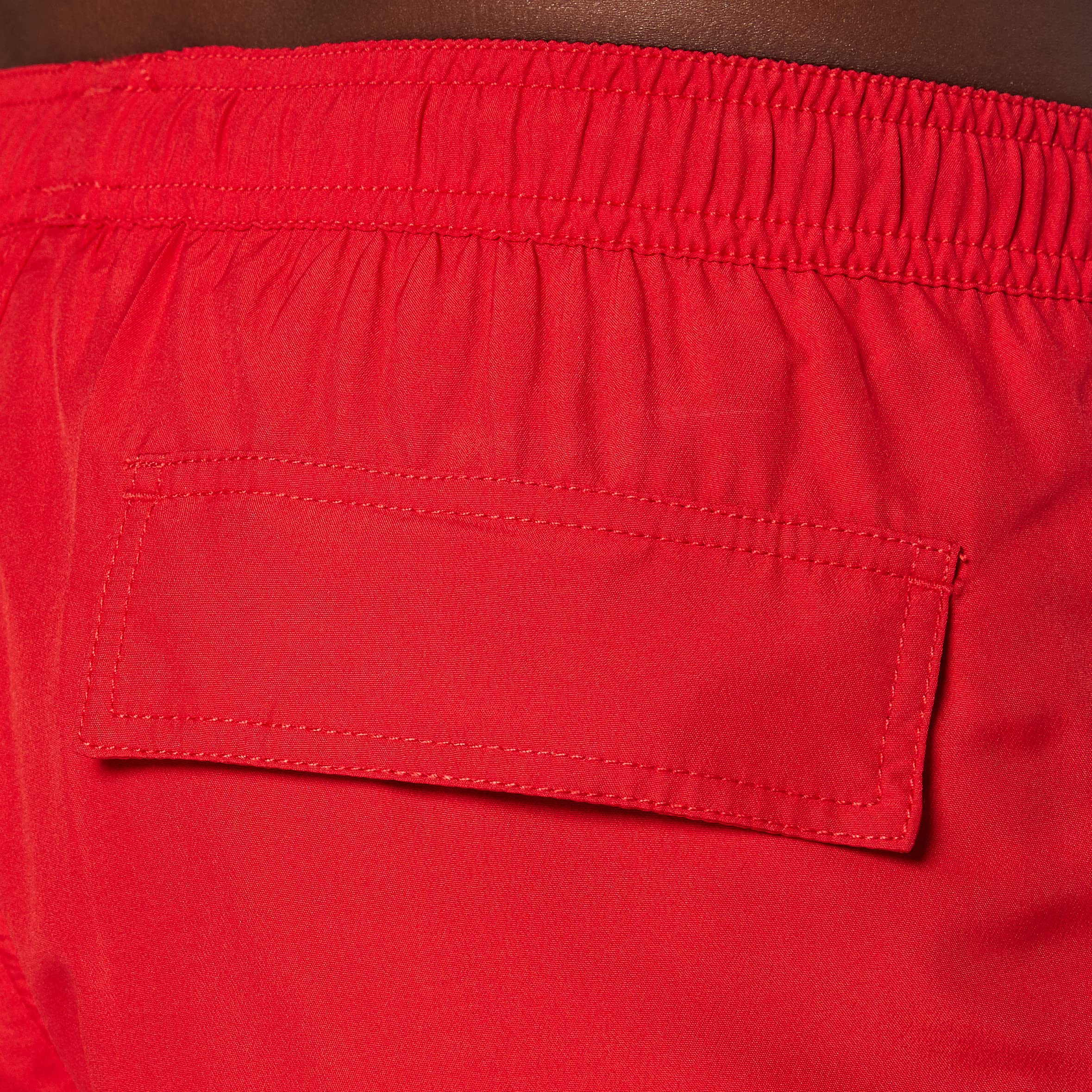 Emporio Armani Swimwear Boxer Bold Logo Tape Swim Trunks, Nero, 46 Uomo