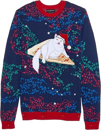 cat pizza sweater