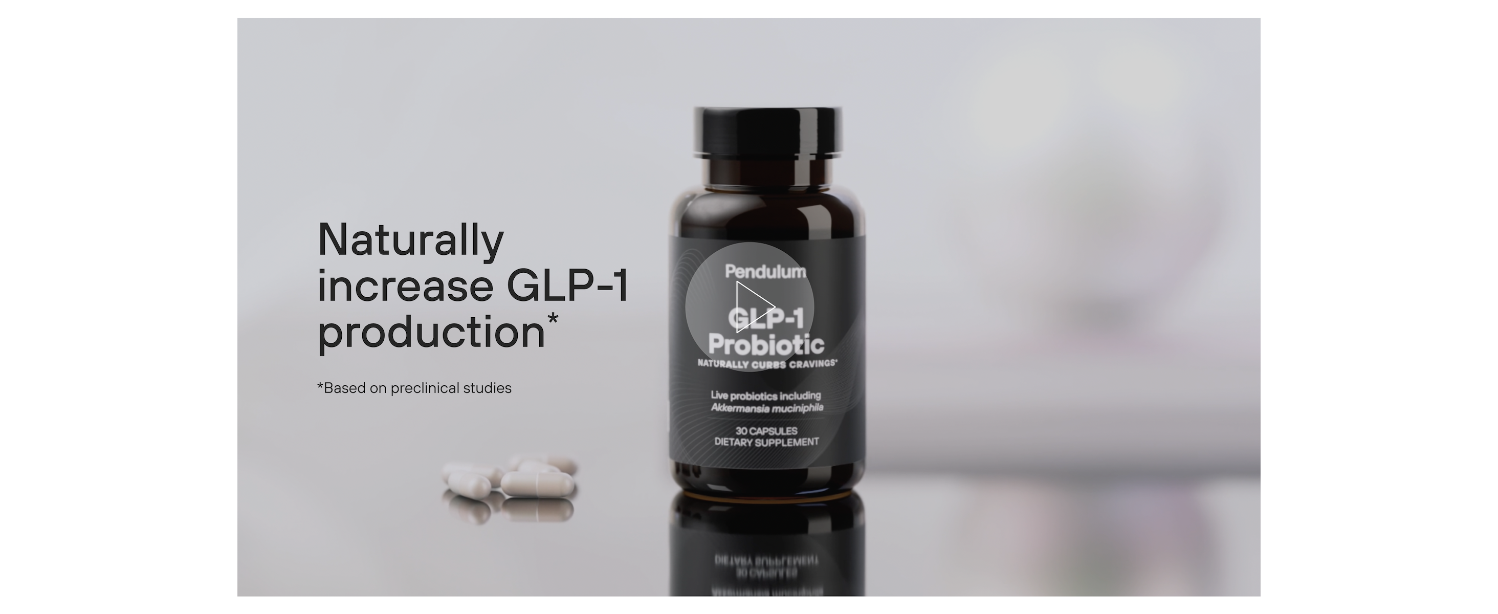 Amazon.com: Pendulum GLP-1 Probiotic – Supports Appetite Control and  Craving Management, Naturally
