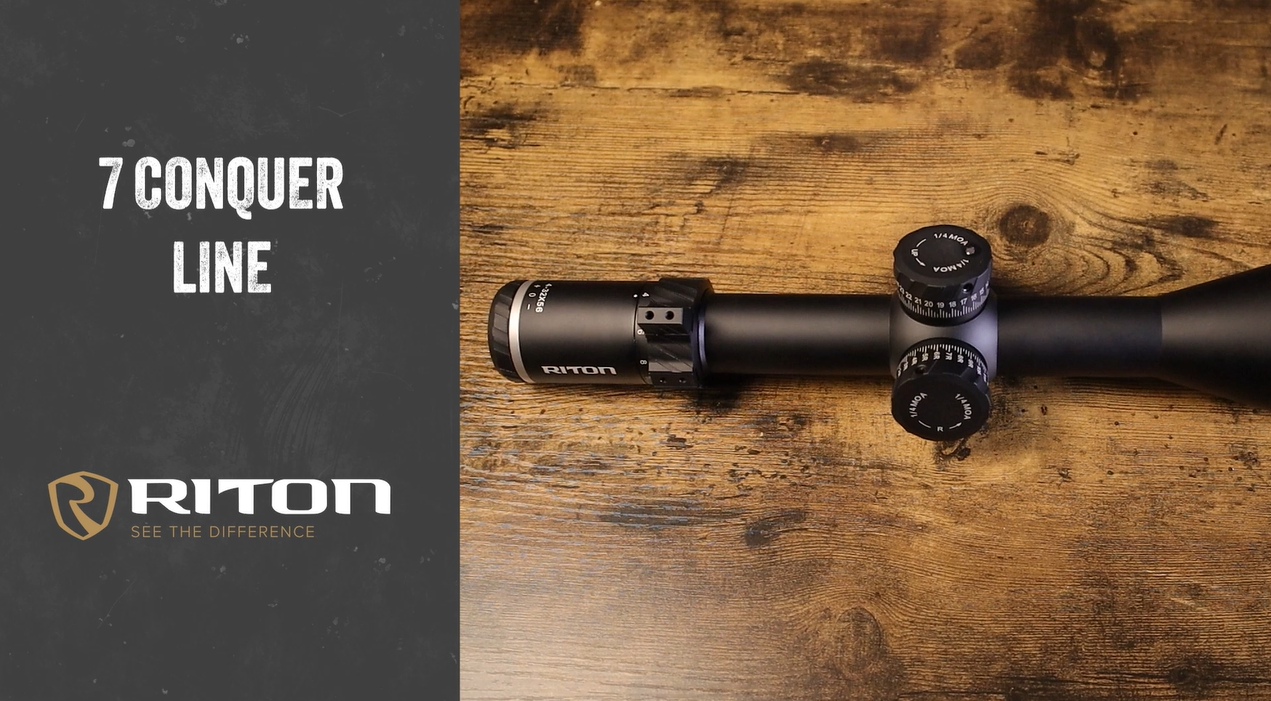 Amazon.com : Riton Optics Series 7 Conquer 3-18x50IR Precision