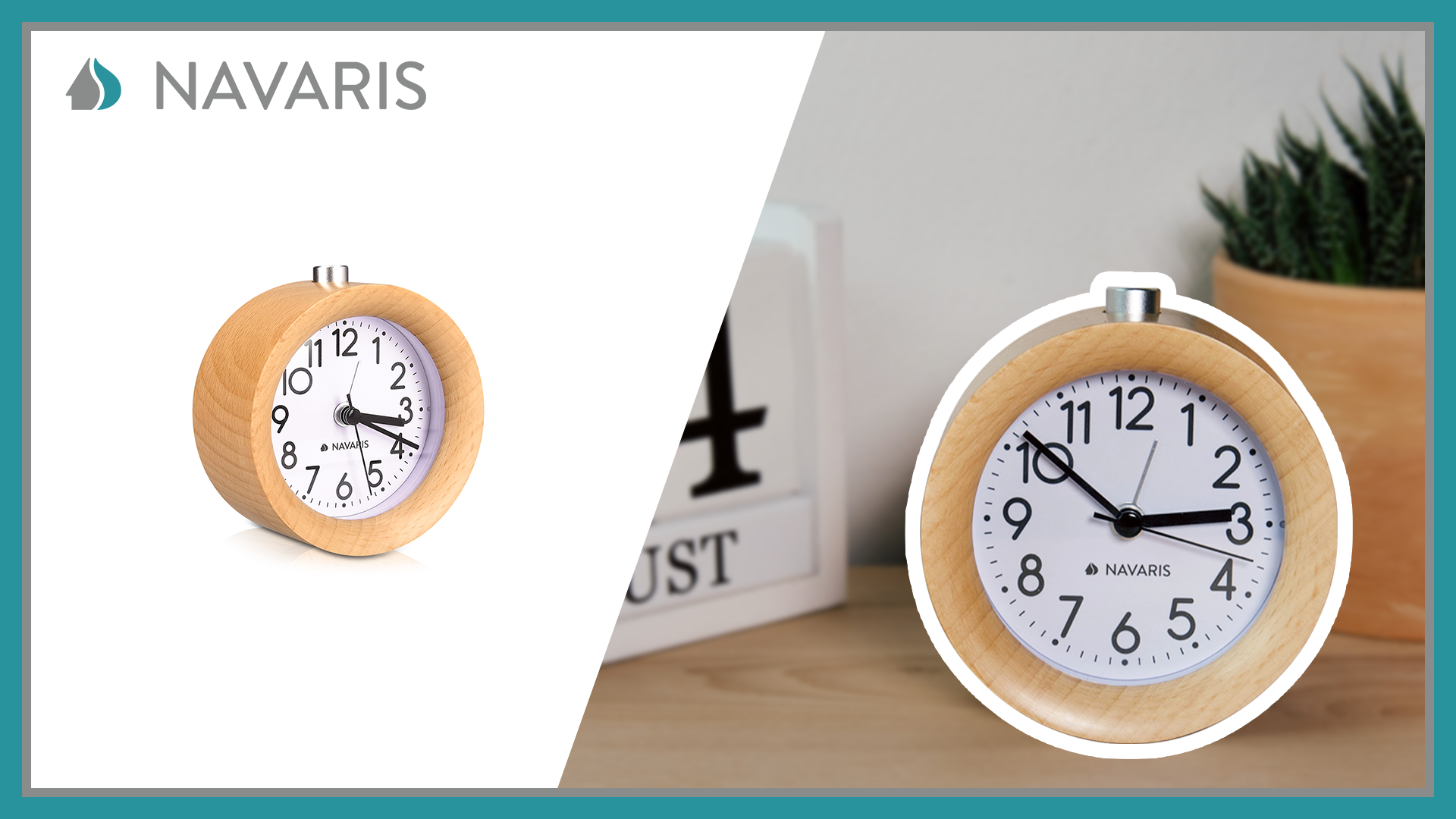 Witte Houten wekkers kopen? ✔️ Tot 30% korting