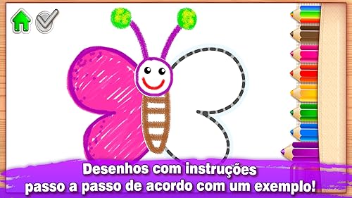 123 Desenho Jogos infantil educativo para crianças