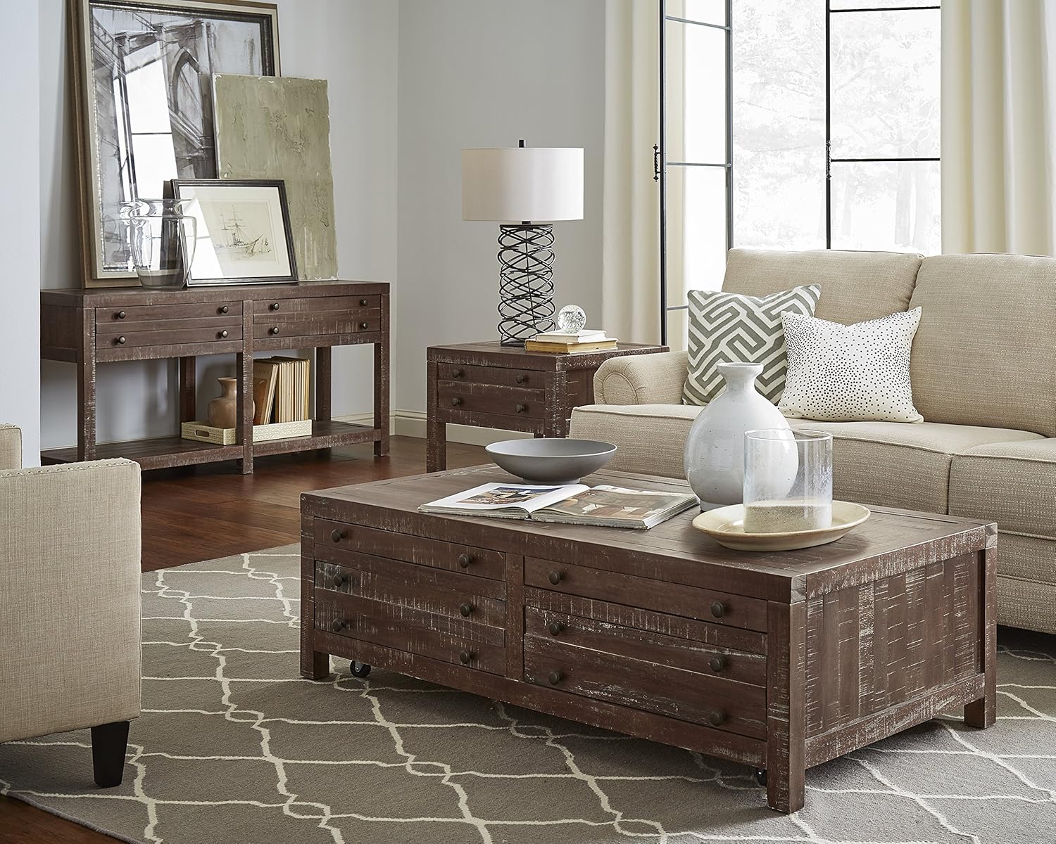 Modus Furniture Townsend Coffee Table, Java